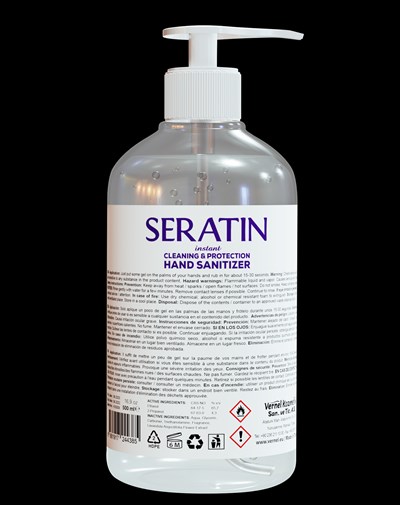 500 mL Transparent Bottle Back (500ml Transparent Bottle Back)